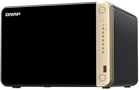 QNAP TS-664-4G data-opslag-server NAS Tower Ethernet LAN Zwart