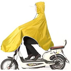 Fietsregenjas Poncho ，Waterdichte Poncho，Raincoat, Cape Capuchon Heren Dames Fietsregenjas Winddichte regenjas Scootmobielhoes (Kleur: Blauw, Maat: Single 3XL) (Color : Unique Colour, Size : Single