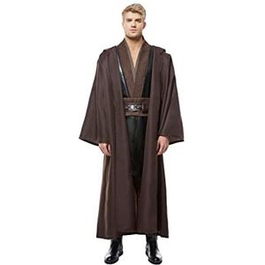Kostor Anakin Skywalker Verkleed Kostuums voor volwassenen, bruin, M