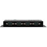 Exsys - EX-6124-2PoE - Seriële Apparatenserver - 4x RS232/422/485 - PoE
