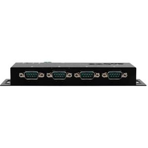 Exsys - EX-6124-2PoE - Seriële Apparatenserver - 4x RS232/422/485 - PoE