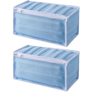 2Pcs Schoenen Waszak Schoeisel Schoonmaak Pouch Mesh Waszak Schoen Waszak Voor Wasmachine, Loopschoenen, Roze, Blauw, Eén maat