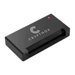 Cryptnox USB Smart Card CAC -Lezer Voor Computer - Compatibel Met Windows 10 En Linux - Common Access Card Reader - USB 2.0 Volledige Snelheid - PC/SC 2.0 Standaard