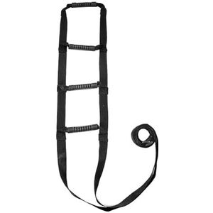 Pull Up Handvat Touw Ladder Sit Up Caddie Helper voor Ouderen Verstelbare Nylon met 4 Handvat voor Patiënt Letsel Herstel