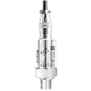 RYVEWZOOE 0-3.3V output 5V luchtvaart druksensor 4-20mA 0-4.5V druk zender 60MPa 0-300bar, 0-600bar (0-600bar, 4-20mA)