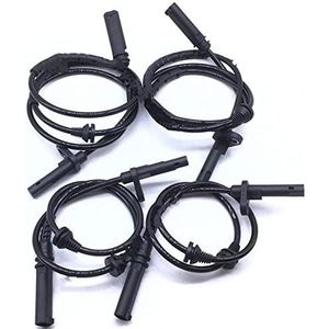 Sensor wieltoerental Voor Achter LR ABS Speed ​​Sensor Voor BMW X5 E70 F15 F85 X6 E71 E72 F16 F86 OE #34526771776 34526771777 Snelheid Snelheidsmeter