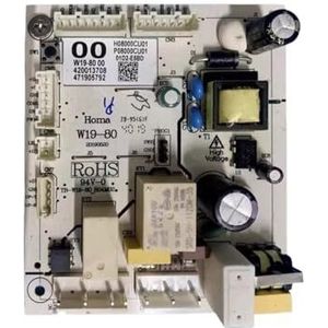 Nieuwe besturingskaart W19-80 00 voor Homa-koelkast, moederbord voor koel- en vriezer.