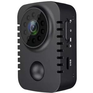Lichaamscamera HD Mini Body Camera 1080P Beveiliging Pocket Nachtzicht Bewegingsgeactiveerde Kleine Cam for Auto's Stand-by PIR Videorecorder met audio en video(White set)