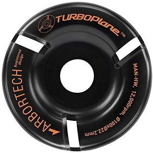 ARBORTECH TURBOPlane Blade 100mm Tungsten Carbide houtsnijschijf voor haakse slijper