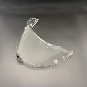 Motorhelm vizier lens, Helmvizier, R2R Helmschild for KYT R2R Motorhelm Vizier Gezichtsscherm Uv-bescherming Hoge sterkte Capacetes Accessoires (Zwart - Alleen for gebruik overdag)(Clear-day and Night