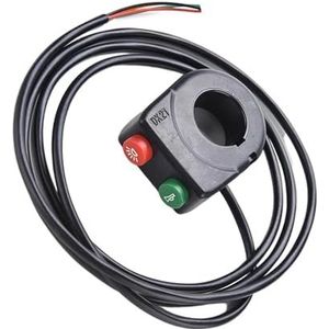 LED Stuurschakelaar Dimlicht Stuurschakelaar Motorfietsclaxon Twee Functies Dubbele Koplamp Onderdelen Hermontage Voor
