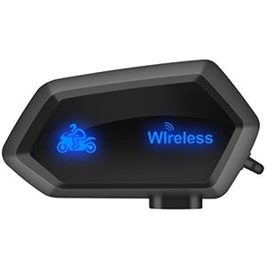 Yiida Motorfiets draadloze headset | Draadloze headset en intercom communicatiesysteem voor motor | Helmen communicatiesysteem met ruisonderdrukking