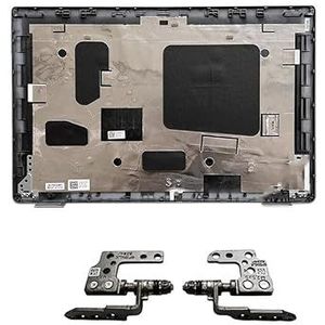 WANGHUIH Lcd-achterklep bovendeksel + schermscharnieren compatibel met Dell Latitude 5530 5531 Precision 3570 3571 laptop (A+H)