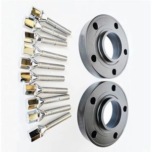 Wielspacers Voor BMW E26 E28 E34 E36 E38 E60 5x120 72.6 Naafcentrisch 12x1.5 Aluminium Gesmede Adapter Spoorverbreding(ZWART,20mm)