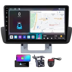 Android 13 9 Inch 2 Din QLED Autoradio Voor Mazda BT-50 2012-2018 - Camera DVR GRATIS - Steun Carplay Android Auto DSP Stuurwiel FM RDS DAB WIFI 4G Bluetooth 5.0 Split-Screen(NF-3)