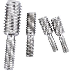 Dubbelzijdige converter reductiebout RVS reductieschroeven Camera-adapter Converteer dubbelzijdige koploze bouten(M12x25 - M20x25)