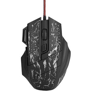 Zerone PC Games USB Bedrade Optische Game Muis 7 Knoppen 5 DPI Aanpassingsniveau LED Optische Ergonomische Muis