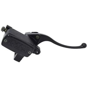 Koppelingshendel Remhendel Verstelbare Universele 1"" 24,5 Mm Motorfiets Remkoppeling Hoofdcilinder Reservoir Hendels(Right-Black)