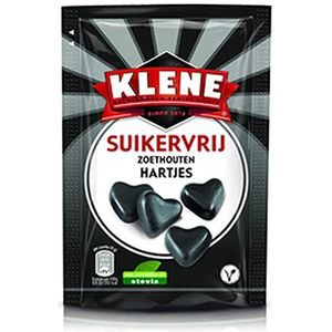 Klene | Zoethouten Hartjes | Suikervrij | 12 x 110 gram