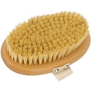 Lichaamsborstel, Beukenhout, Dichte Borstelharen Exfoliërende Lichaamsscrubber voor Badkamer voor Benen