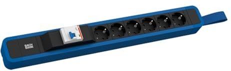 Bachmann - Stekkerdoos - 350.314 - 6 x CEE 7/3 - 2 m