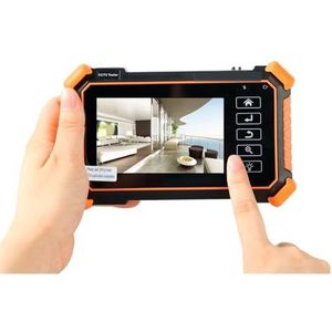 CCTV-tester, CCTV-monitortester, IP Camera Monitor IPC-1910 Plus 4 Inch 8MP TVI AHD CVI Analoge POE Digitale Kabel Tracer CCTV Tester Video Signaal Testen PoE-netwerktools(IPC-1910C ATC)