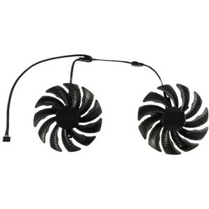 GPU-videoventilator, grafische kaartkoeling, 2 stuks PLD09210S12HH, voor Gigabyte RX480 RX580 RX570 RX 470 570 580 voor GAMING