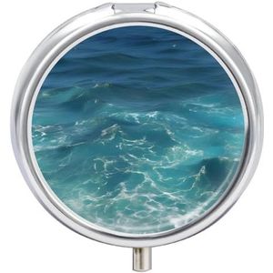 The Blue Sea Pill Box Pil Case Pil Organizer Geneeskunde Pil Organizer Wekelijkse Pil Organizer Pil Houder Kleine Pil Case Pil Containers Pil Houder voor Portemonnee