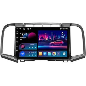 Android 14 Dubbel Din Autoradio Voor Toyota Venza 2008-2016 Hoofdunit 9""IPS Touchscreen Multimediaspeler met achteruitrijcamera Ondersteuning Carplay Bluetooth GPS Sat Nav RDS SWC(P18 8Core 6+128G)