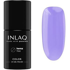 INLAQ® Gel Nagellak UV LED - Verschillende Kleuren - Gel Nail Polish - Collectie Glow Spectrum - Gellak -Kleur Dull Lavender 6 ml