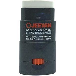 JEEWIN Sunblock Stick SPF 50+ - WIT | ook geschikt voor bescherming tattoo | 100% Minerale zonbescherming UVA+UVB | Koraal Safe