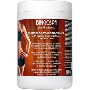 BINGOSPA Anti-cellulitis Thermische behandeling met hyaluronzuur, cafeïne en paprikaextract, 1000 ml