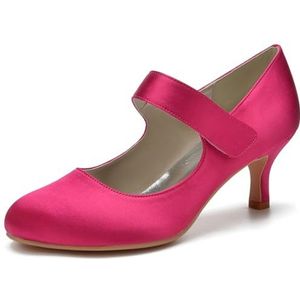 SYDZSW Dames Naaldhak Pumps Hoge Hakken Sexy Hakken Schoenen 35-43, Roze, 43 EU