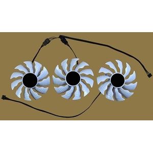 For GIGABYTE for GeForce for RTX 3080 Ti for 3090 for Vision OC 3X GV-N308TVISION GV-N3090VISION GPU Graphics Card Cooling Fan(Set)
