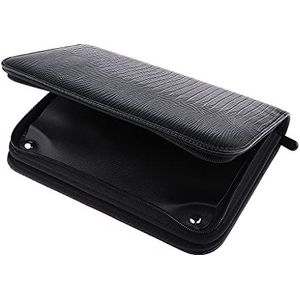 Kappersschaar Schaar Handtas Case Houder Kapper Styling Tools Pouch - Zwart (Color : czarny)