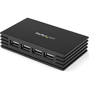StarTech.com ST7202USB interface hub USB 2.0 480 Mbit/s Zwart