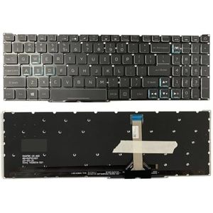 Voor Nitro 5 AN515-46/54/55/56/57/58 N22C1 N20C1 N20C2 N20C3 300 PH315-52 PH317-51 Laptoptoetsenbord(Blue RGB US)