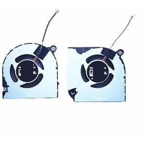 Laptopkoeler voor Acer Nitro 5 AN515-43 AN515-54 AN517-51 7 AN715-51 GPU CPU-koelventilator(Pair fan)