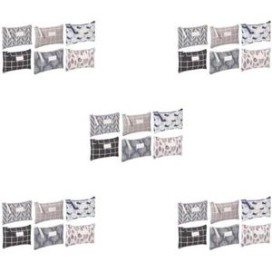 6 Stuks Cosmetische Tas Make-up Case Pouch Grote Capaciteit Make-up Opslag Cosmetica Organizer Reizen Organisatoren voor Vrouwen Groot, 5 Set (groot), L, als beschrijving