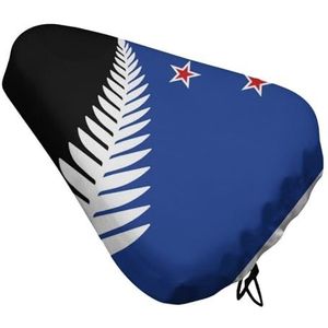 Nieuw-Zeeland Nieuwe Vlag Waterdichte Bike Seat Cover Fiets Zadel Winddicht met Trekkoord