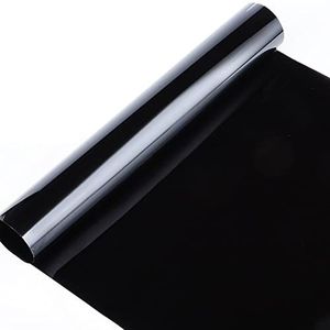Getinte folie voor autoruiten, isolatiefolie, glas, auto, raam, zwart, flim, privacy-zonneblokkering, anti-uv-tint, ondoorzichtig, raamfolie voor auto (35 percent)