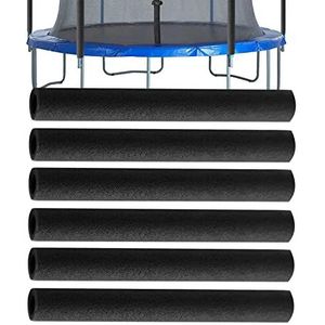 cypreason Trampoline, schuimbuizen, stangbescherming, trampoline, stangbescherming voor tuintrampoline, universeel, stangbescherming voor trampoline, netpalen, schuimvulling, stangafdekking