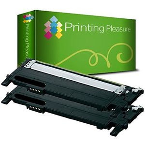 Printing Pleasure 2 Laser Toner Zwart Compatibel met Samsung CLP-360/360N CLP-365/365W CLP-368 CLX-3300 CLX-3305/3305FN/3305W/3305FW Xpress SL-C410W/C460W/C460FW/C467W | CLT-K406S