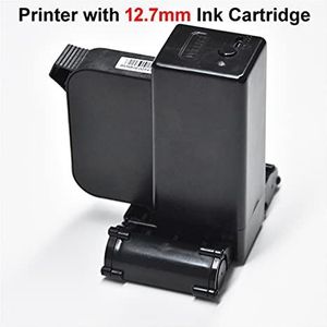 Draagbare inkjetprinter Mini Handheld Printer Mobiele WiFi Inkjet Printpen Draagbare printers met permanente inkjetmarkering for productiedatum, logo voor codedatumlogolabel(Color:Printer Set (12.7mm)