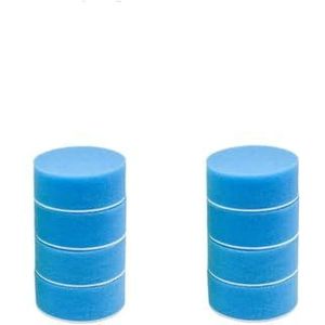 ZHaotn 10 stuks 3 inch polijstpads, schuimboorspons, polijstpads, 80 mm vlokken, autobuffer for detailpolijstmachines, waxen en reinigen