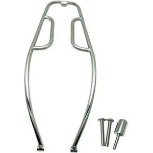 Bagagerek Motorfiets Motorfiets Tank Railing Bagagerek Brandstoftank Beschermingsrek Paneelbeugel Voorste Plank Voor BMW Voor R18 Voor Classic 2020 2021 2022 Bagagedrager Achter(Chrome)