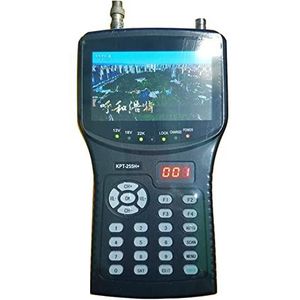 Satellietzoeker KPT-255H + DVB-S2 Super Digitale TV Ontvanger Encoder Modulator Full HD Sat Finder Kijk Gratis Kanalen Satelliet