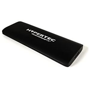 Hypertec FirestormExternal Lite 512 GB draagbare SSD - USB3.1 PCIe Gen2 SSD met 950 MB/s lezen/950 MB/s schrijven - Aluminium Slimline behuizing