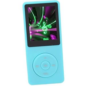 Sportmuziekspeler, Multifunctionele Ondersteuning, Opname, MP3 MP4-speler voor Hardlopen (Blauw)