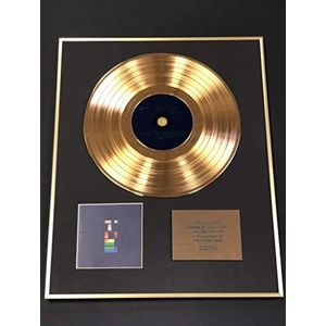 Eeuwige Muziek Awards - Coldplay - Exclusieve Beperkte Editie 24 Karaat Gouden Schijf - X En Y